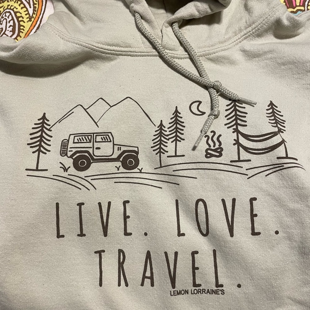 Live Love Travel Hoodie